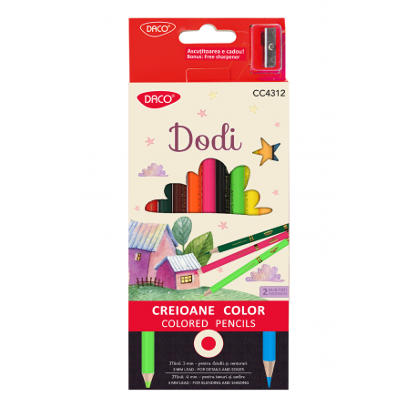 Creion color 12 Dodi, Daco CC4312