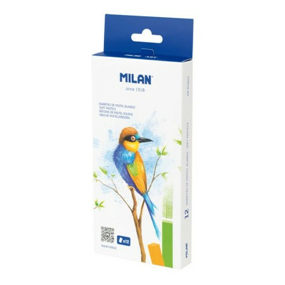 Creion color pastel soft 12 culori