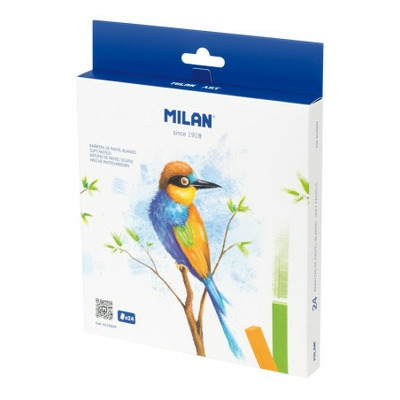 Creion color pastel soft 24 culori