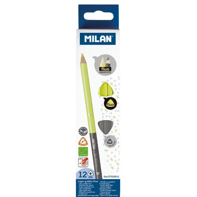 Creion grafit/evidentiator Bicolor HB - set 2 buc