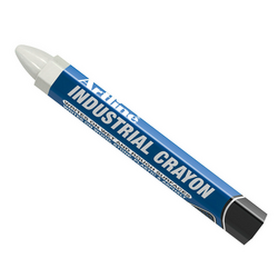 Creion industrial rezistent la apa si raze UV, Artline - alb