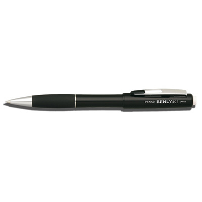 Creion mecanic de lux Penac Benly 405, 0.5mm, varf si accesorii metalice - corp negru