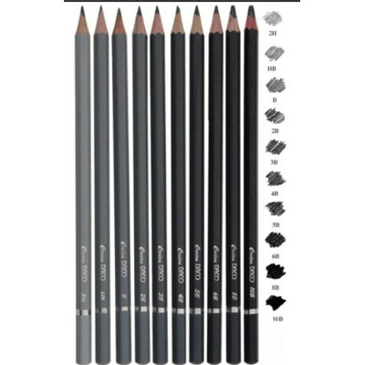 Creion negru 3B