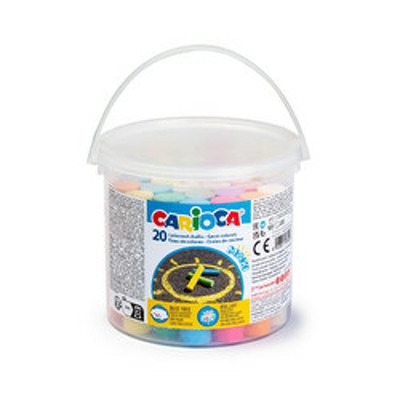 Creta colorata maxi Carioca Jumbo 20 buc/set