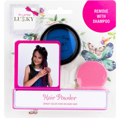 Creta de par cu burete pentru copii Neon Albastru