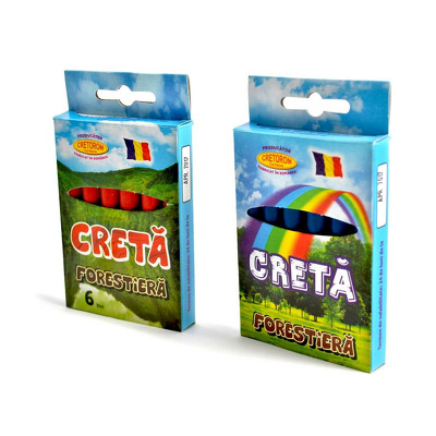 Creta forestiera, 6 buc, albastru, Arhi Design