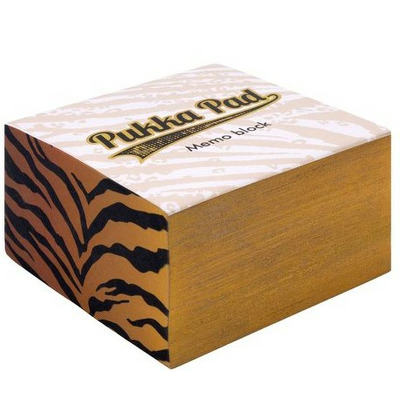 Cub notite neadezive Pukka Pands Wild, 500 file, 80x80 mm, 70 g