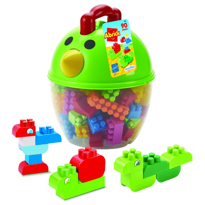 Cuburi Abrick in cutie de depozitare in forma de puisor