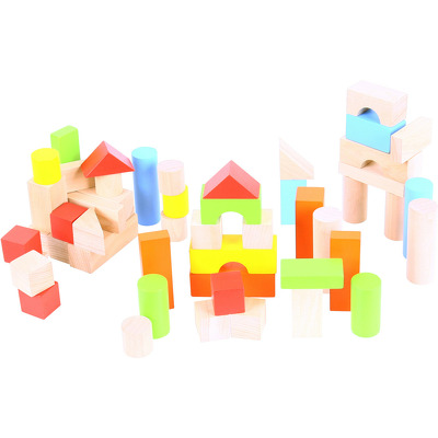 Cuburi colorate pentru construit