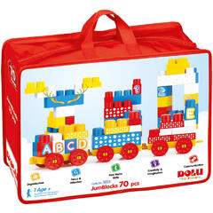 Cuburi de construit in gentuta -70 piese