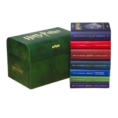 Cufar de colectie Harry Potter cu 7 carti