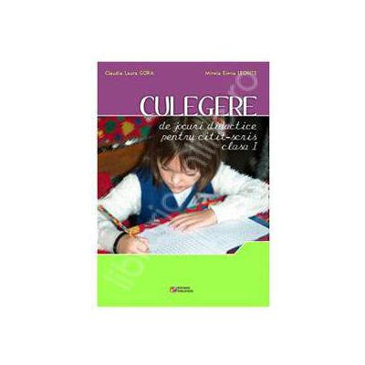 Culegere de jocuri didactice pentru citit-scris clasa a I-a