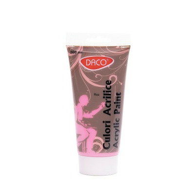 Culori acril 200 ml Roz