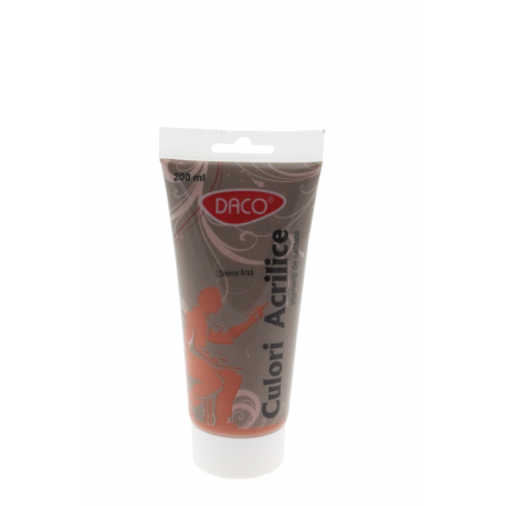 Culori acril 200 ml Sienna Arsa Daco