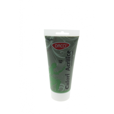 Culori acril 200 ml Verde Sap Daco