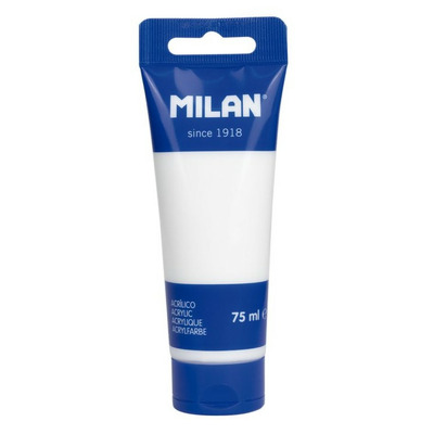 Culori acril 75 ml Alb MILAN 101710