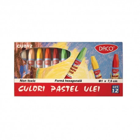 Culori pastel ulei Daco