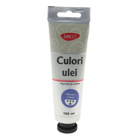 Culori ulei 100 ml Albastru Cobalt Daco