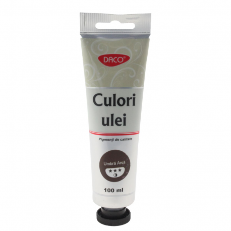 Culori ulei 100 ml Umbra Arsa Daco