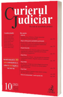 Curierul Judiciar nr. 10/2021
