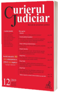 Curierul Judiciar nr. 12/2019