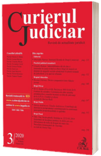 Curierul Judiciar nr. 3/2020