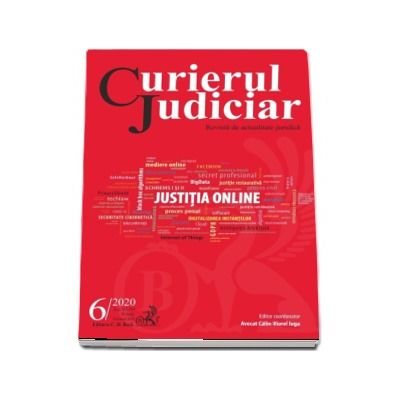 Curierul Judiciar nr. 6/2020