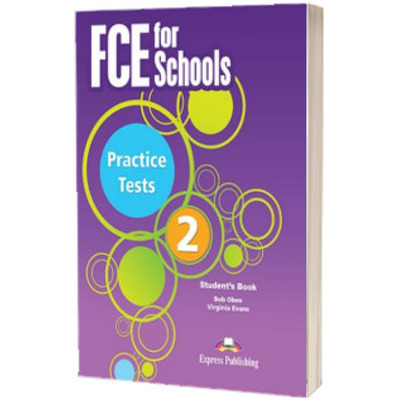 Curs de engleza FCE for Schools 2. Practice Tests Students Book with DigiBook App