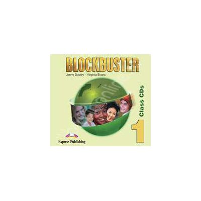 Curs de limba engleza Blockbuster 1 Class CD (Set 4 cd-urii)