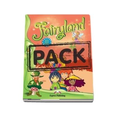 Curs de limba engleza - Fairyland 4 Book with Pupils Audio CD and DVD