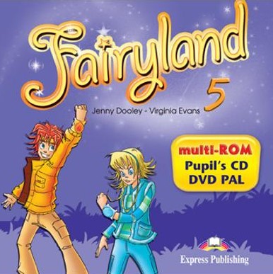 Curs de limba engleza Fairyland 5 multi-ROM Pupils CD, DVD PAL