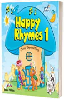 Curs de limba engleza - Happy Rhymes 1 Story Book with Audio CD and DVD Video PAL