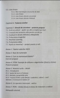 Curs de programare in Python 3 pentru incepatori, volumul II. Structuri ...