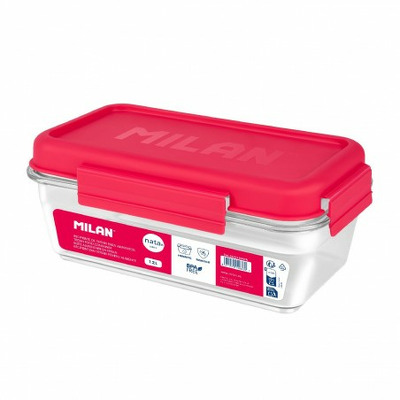 Cutie alimente 1.2L Tritan rosie Nata