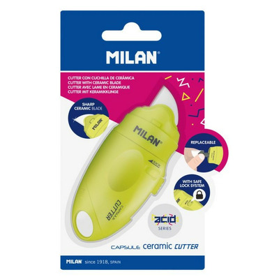 Cutter ceramic CAPSULE Galben blister MILAN