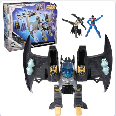 DC Metal Force Batwing Transform Design Batman