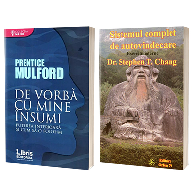 Set 2 carti - Sistemul complet de autovindecare si De vorba cu mine insumi