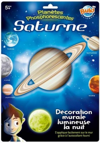Decoratiuni de perete fosforescente - Planeta Saturn