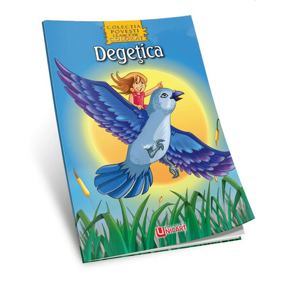 Degetica. Carte de colorat