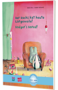 Der Dachs hat heute Langeweile! Deutsch-Englisch