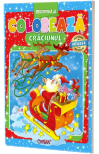 Descopera si coloreaza. Craciunul