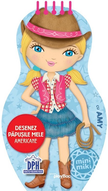 Desenez papusile mele Americane (Amy)