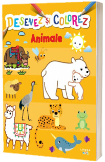 Desenez si colorez. Animale