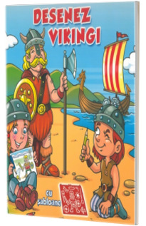 Desenez vikingi cu sabloane