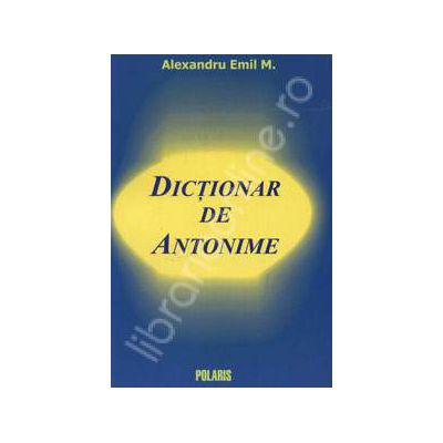 Dictionar de antonime