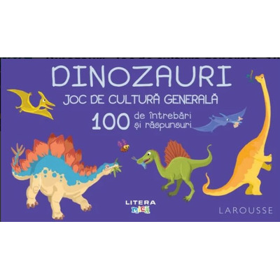 Dinozauri. Joc de cultura generala. 100 de intrebari si raspunsuri