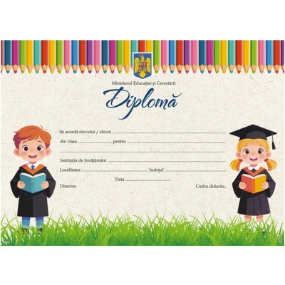 Diploma de premiere (creioane)