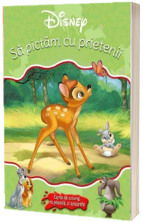 Disney Clasic. Sa pictam cu prietenii. Carte cu pensula si 10 acuarele