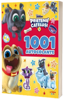 Disney Junior. Prietenii catelusi. 1001 de autocolante