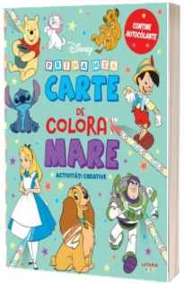 Disney. Prima mea carte de colorat mare